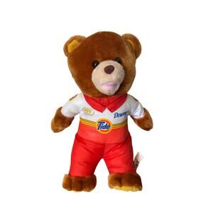 Collectible NASCAR Plush Bear Tide #32 Racing Team Driven by Ricky Craven Rare